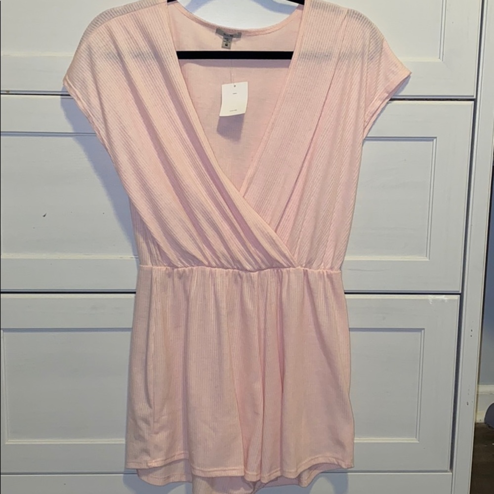 Urban Outfitters Pale pink romper